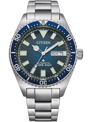 Pre-owned Citizen Ny0129-58l Promaster Marine Automatic Mens Watch