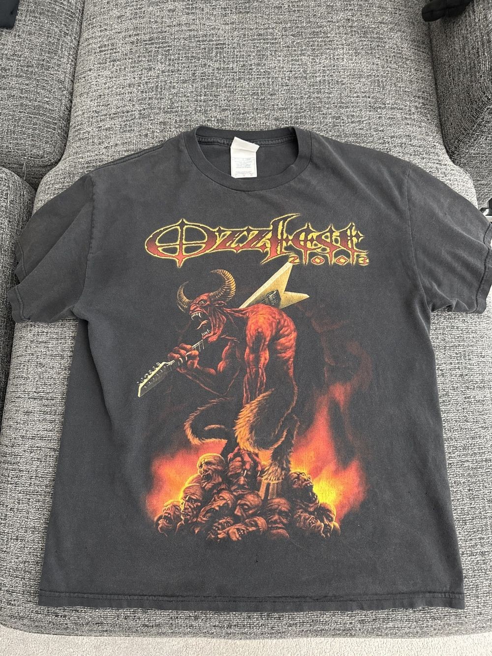 Ozzfest 98 Tシャツ ブラック Ozzfest '98 T Shirt | TShirtSlayer TShirt and BattleJacket