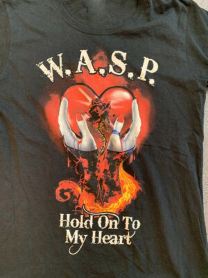 WASP 'mercy' black rock and roll tour T-Shirt Cotton Unisex S-234XL DA547