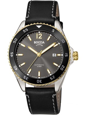 Boccia 3653-03 Men`s Watch Automatic Titanium Mens Watch 43mm 10ATM