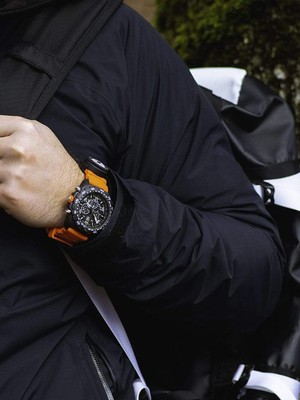 Pre-owned Luminox Xb.3749 Mens Watch Bear Grylls Survival Chronograph