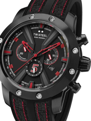 Pre-owned Tw Steel Tw-steel Gt14 Fast Lane Chronograph Limited Nigel Mansell 48mm