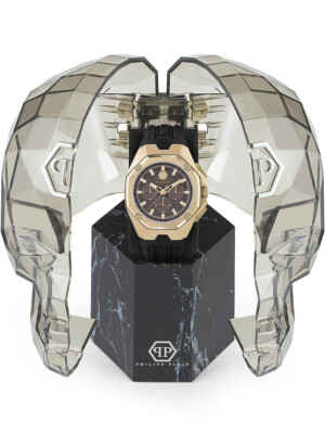 Pre-owned Philipp Plein Pwtba0423 Hyper $port Chronograph Mens Watch