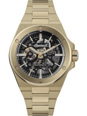 Pre-owned Ingersoll I15001 Mens Watch Baller Automatic 43mm 5atm