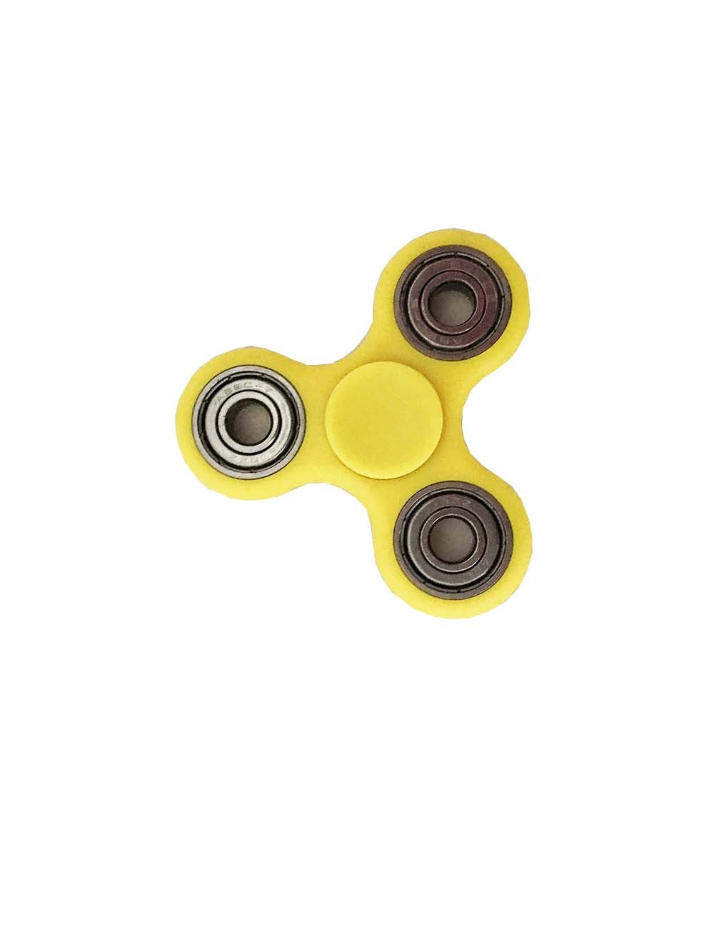 Tri Fidget Hand Spinner Керамический шарик Настольная игрушка EDC Focus Stuffer Желтый