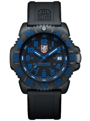 Pre-owned Luminox Xs.3053.s.l Navy Seal Colormark 3050 Series 44mm 200m
