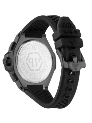 Pre-owned Philipp Plein Pwpra0924 Herrenuhr Chrono Royal 46mm 5atm