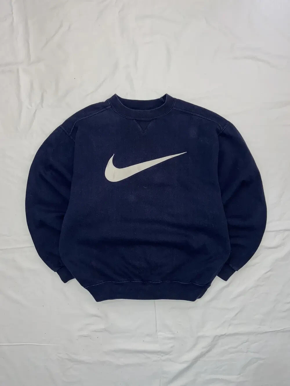 old NIKE l/s トップス　y2kデザイン Nike Vintage Y2K Zip Up Hooded Grey Sweatshirt Hoodie W