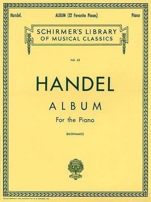 Handel Album by George Frederick Handel (English) Paperback Book