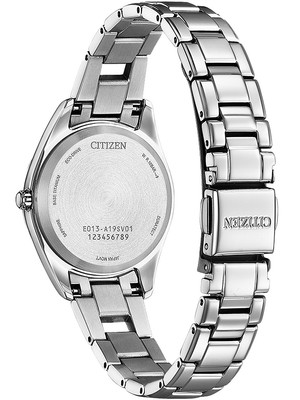 Pre-owned Citizen Ew2601-81m Eco-drive Titanium Ladies Watch 29mm