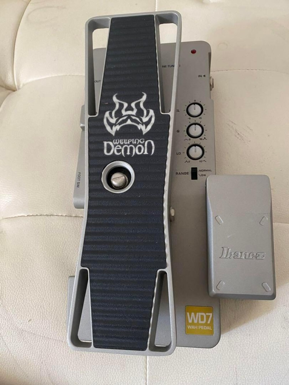 Ibanez WD7 JUNIOR ワウペダル IBANEZ WD7 Junior Weeping Demon Wah Pedal for Guitar Red