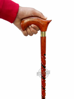 Wooden Walking Sticks Regular Accessories Wood Walk Canes Gift For Men/Women/Dad