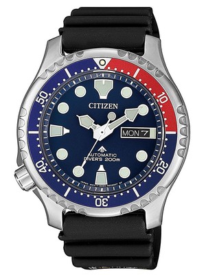 Pre-owned Citizen Ny0086-16le Promaster Automatic Diver Mens Watch 42mm 20atm