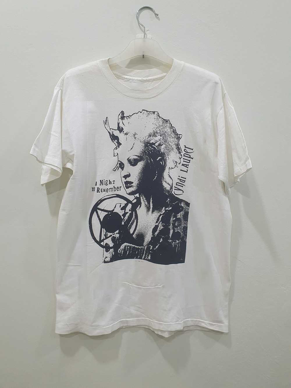 ヴィンテージCyndi Lauper & Cher Tシャツ ヴィンテージCyndi Lauper & Cher Tシャツ