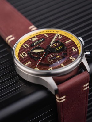 Pre-owned Avi-8 Av-4109-02 Flyboy Spirit Of Tuskegee Limited