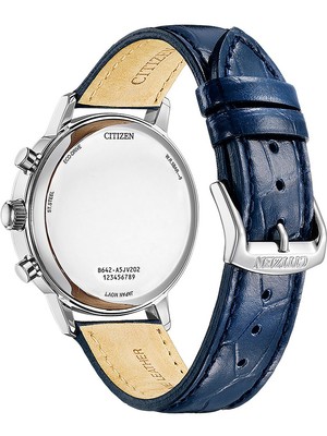 Pre-owned Citizen Ca7069-16a Eco-drive Chronograph Mens Watch 42mm
