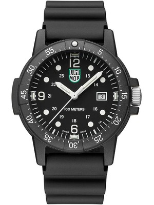 Pre-owned Luminox X2.2001 Sea Bass Mens Watch 44mm 10atm