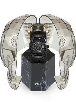 Pre-owned Philipp Plein Pwbaa0221 The $keleton Automatic Mens Watch 44mm