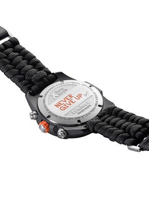 Pre-owned Luminox Xb.3797.km Bear Grylls Survival Chronograph Mens Watch