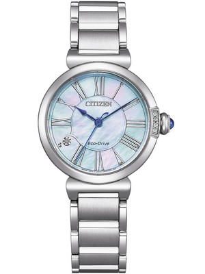 Pre-owned Citizen Em1060-87n Eco-drive Elegance Ladies Watch 30mm