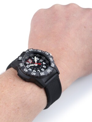 Pre-owned Luminox Xs.3501.f Navy Seal Mens Watch 45mm 20 Atm