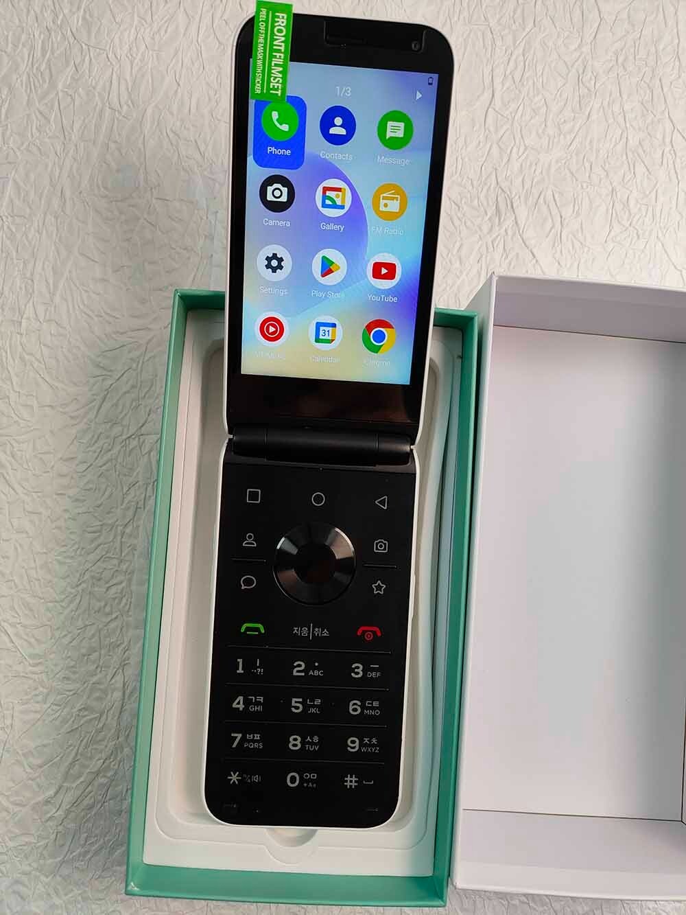 携帯電話本体 Android12 ALT MIVE Style Folder AT-M120 ALT MIVE Style Folder AT-M120 - Unlocked - Android 12 Flip