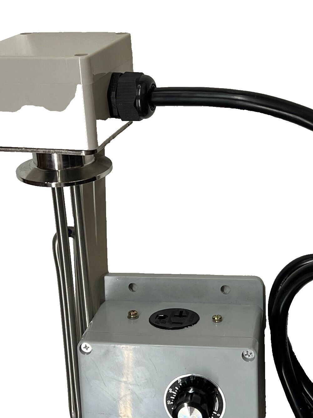 Heater controller with 2" Tri clamp element 110V 1500W Moonshine still