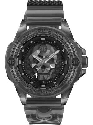 Pre-owned Philipp Plein Pwwaa0523 The Skull 44mm Mens Watch 44mm 5atm