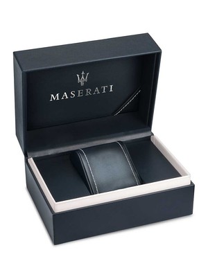 Pre-owned Maserati R8871612024 Traguardo Chronograph Mens Watch 45mm 10atm
