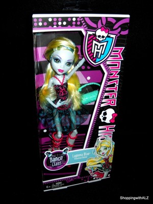 NEW Monster High Dance Class Doll Lagoona Blue Unopened 2012 Retired