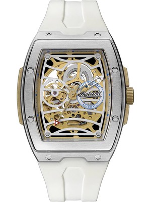 Pre-owned Ingersoll I12309 Mens Watch Challenger Automatic 45mm 5atm