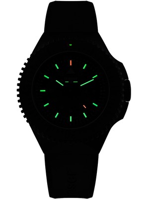 Pre-owned Traser H3 109855 P69 Black-stealth Black 46mm 20atm