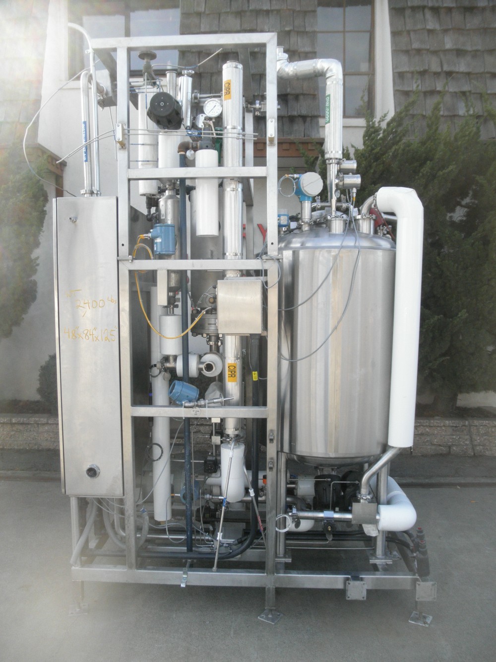 IPEC 500 Liter Single Tank CIP System