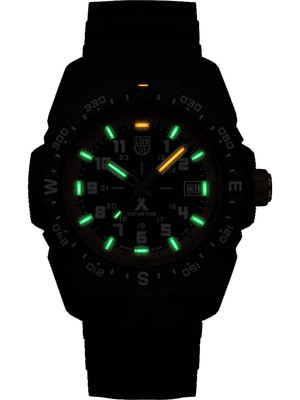 Pre-owned Luminox Xb.3739 Mens Watch Bear Grylls Mountain 43mm 20atm