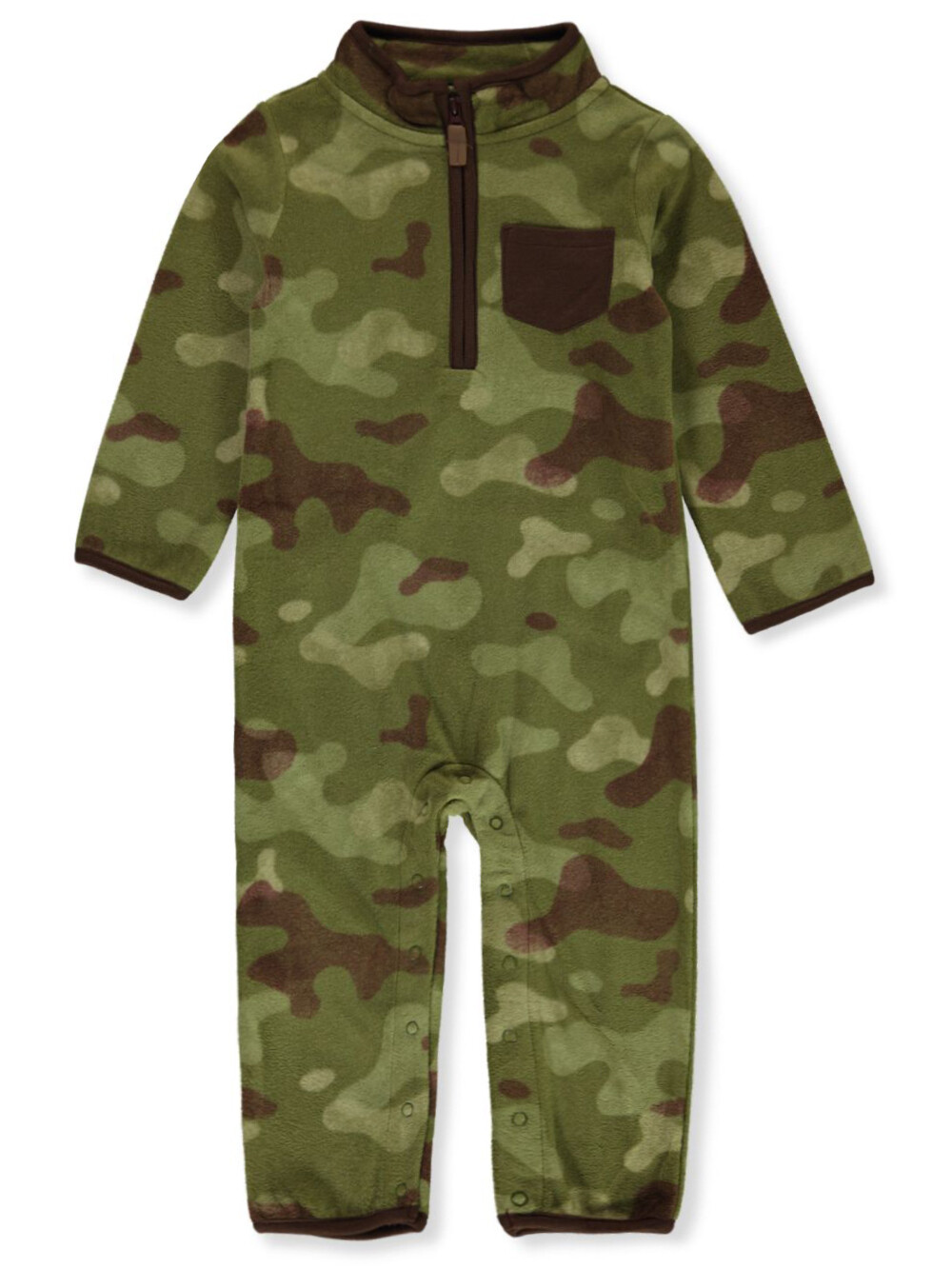 

КОМБИНЕЗОН CARTERS NEWBORN BABY BOY, 1 ШТ., ЗЕЛЕНЫЙ ФЛИСОВЫЙ КОМБИНЕЗОН С КАМУФЛЯЖНЫМ КОМБИНЕЗОНОМ, КОМБИНЕЗОН, Green;multicolor