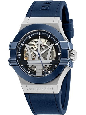 Pre-owned Maserati R8821108035 Potenza Automatic 42mm 10atm