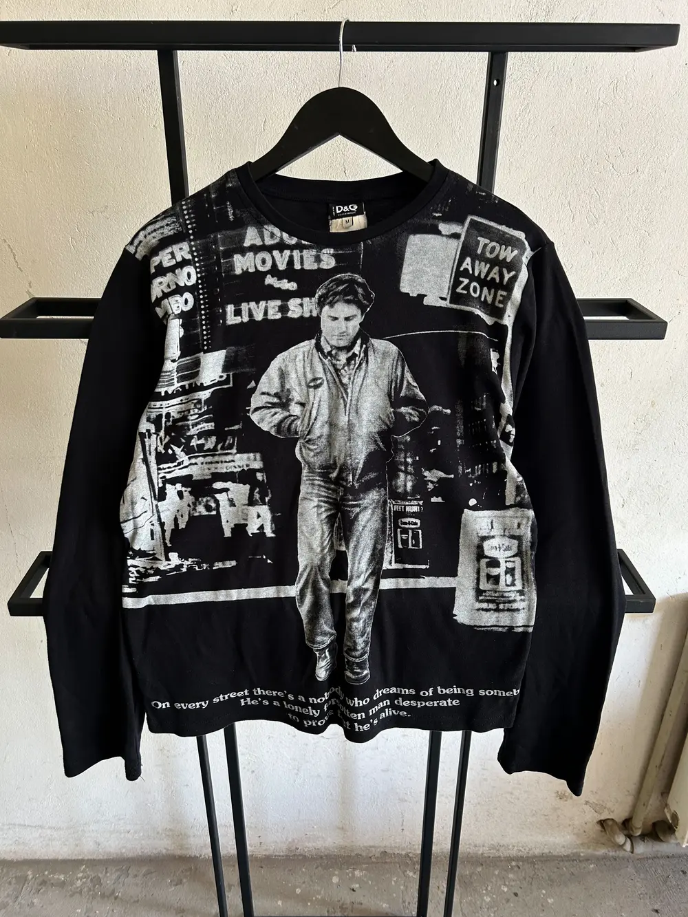 トップス DOLCE &GABBA N A Vintage Dolce Gabbana 1976 Taxi Driver Hoodie Long Sleeve | eBay