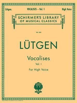 Vocalises (20 Daily Exercises) - Book I: High Voice (English) Paperback Book