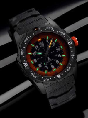 Pre-owned Luminox Xb.3739 Mens Watch Bear Grylls Mountain 43mm 20atm