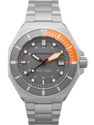 Pre-owned Spinnaker Sp-5081-ll Dumas Automatic Mens Watch 44mm 30atm