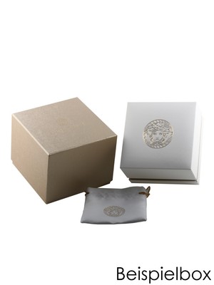 Pre-owned Versace Ve8104622 V-circle Ladies Watch