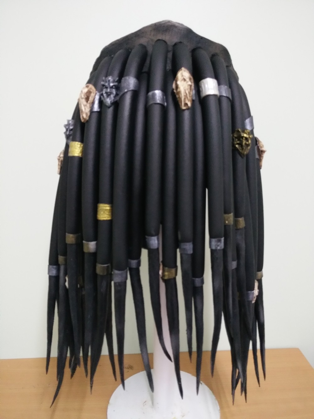 Classic LATEX The PREDATOR MASK open mount Scary Halloween Horror Movie Cosplay