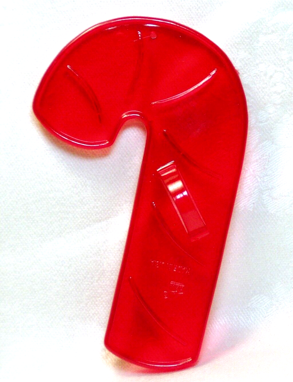 HRM Vintage Design New Plastic Cookie Cutter - Candy Cane Christmas Child Game