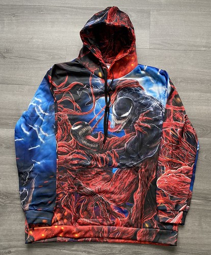 トップス  Venom Hoodie Venom Hoodie 3D Print Pullover Hooded Long Sleeve