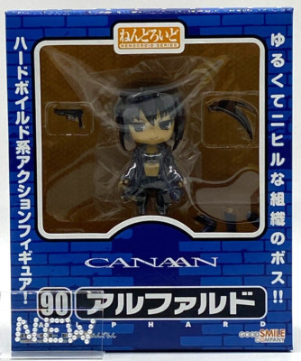 Alphard Nendoroid 90 CANAAN Action Figure Good Smile 2010 Unopened From Japan