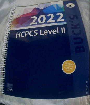 2022 HCPCS LEVEL II MEDICAL CODING BOOK