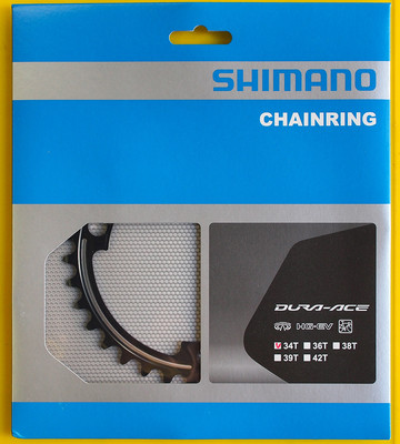 DURA-ACE9000 チェーンリング 50-34T Shimano Dura Ace FC-9000 34T Chainring, for 50-34T, 11 Speed