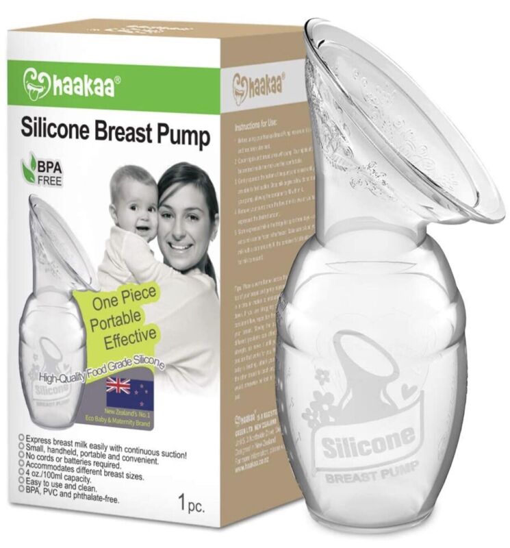 Haakaa Manual Breast Pump 4Oz/100Ml, New in package 