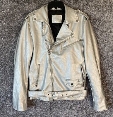 Biker jacket zara man hot sale