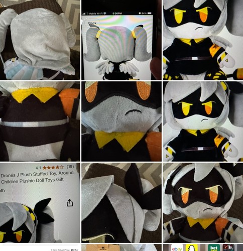 25CM MURDER DRONES J Plush Toys Cute N Plush Doll Cartoon